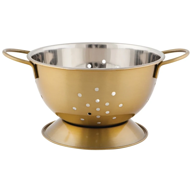 Colander Sm Gold