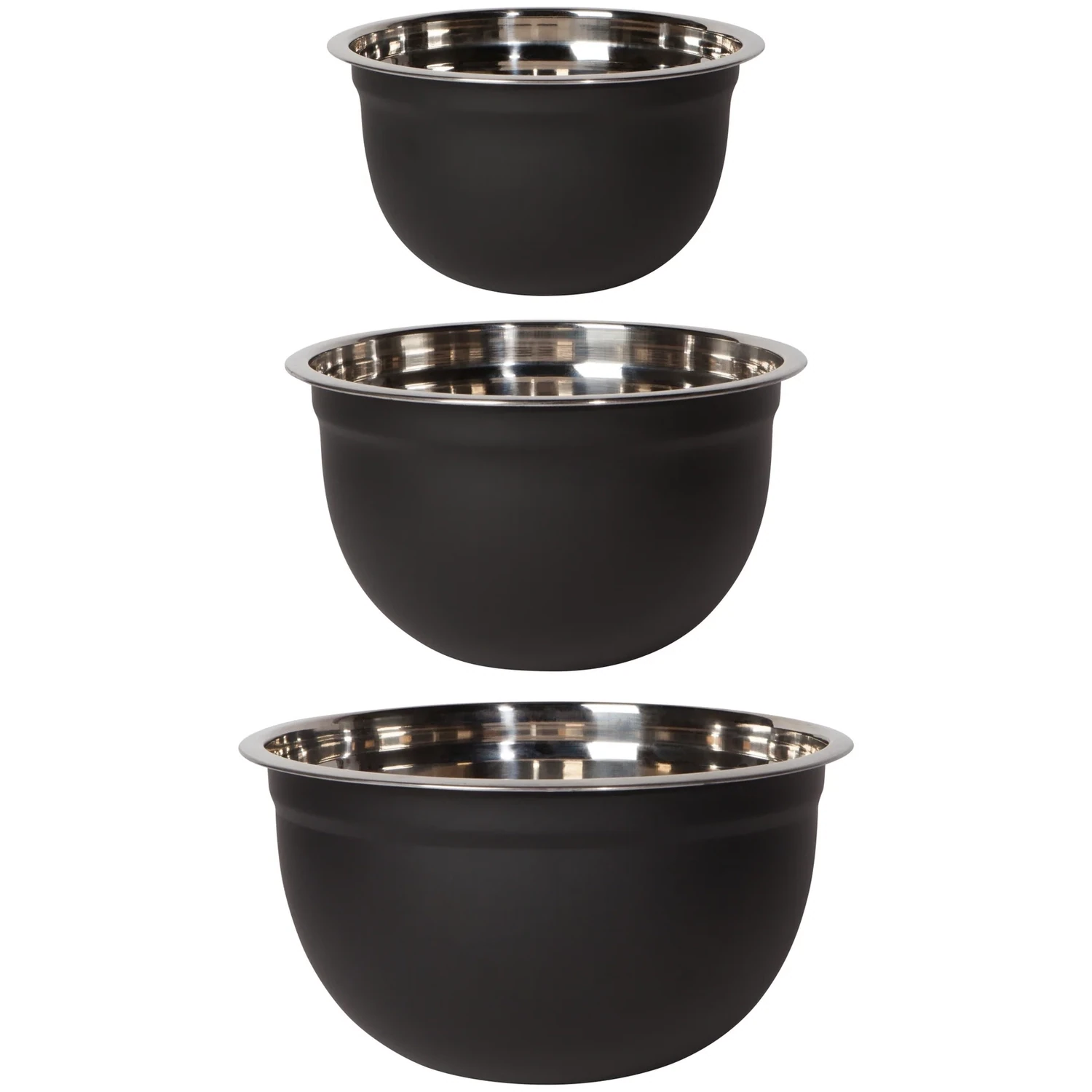 Mixing Bowl Set Black