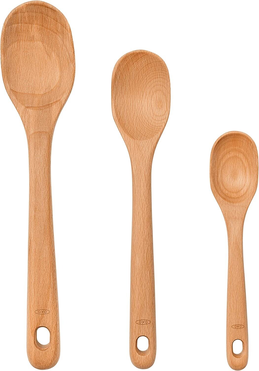 3pc Wooden Spoon Set 3pc Wooden Spoon Set