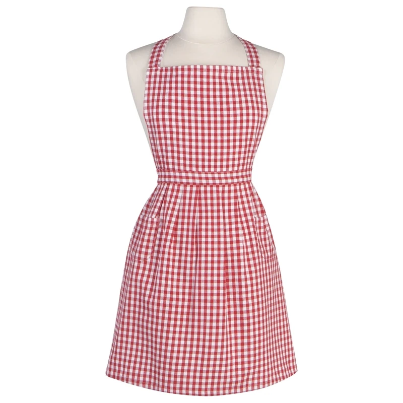 Apron Classic Red Gingham