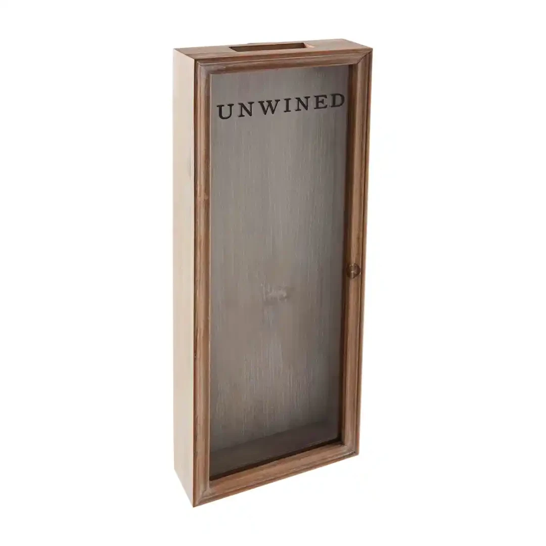 Bar Tall Wood Unwind Cork Display
