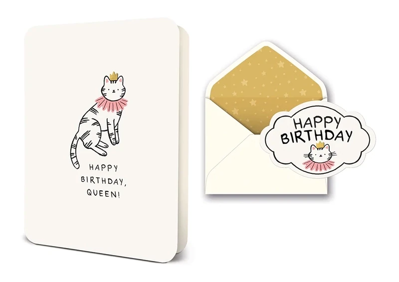 Card Birthday Queen