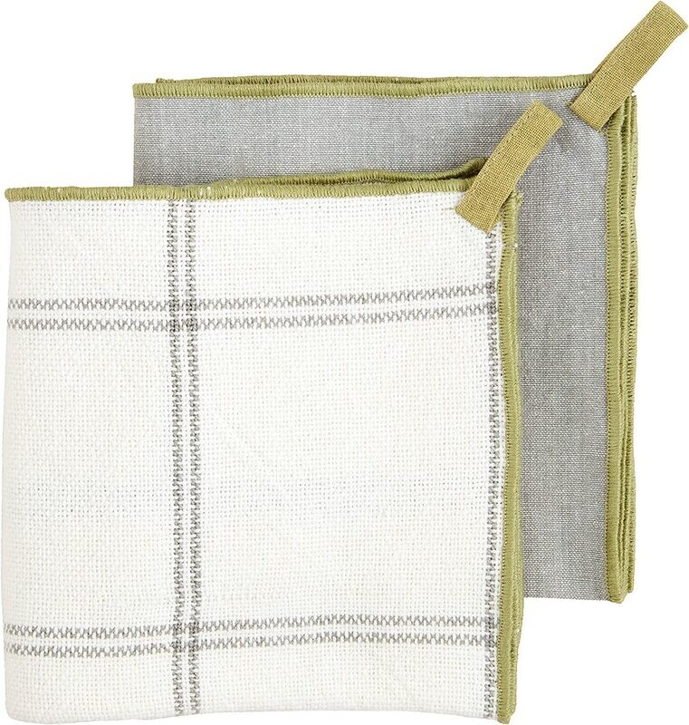 Towel Stitched Edge Gray