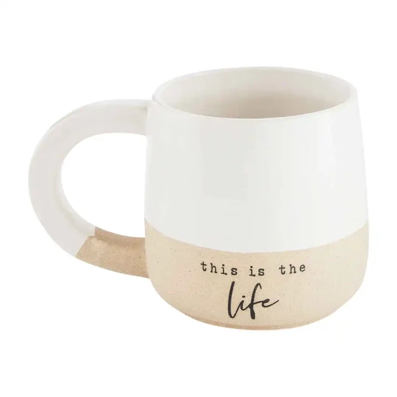 Stoneware Tea Mug This Life