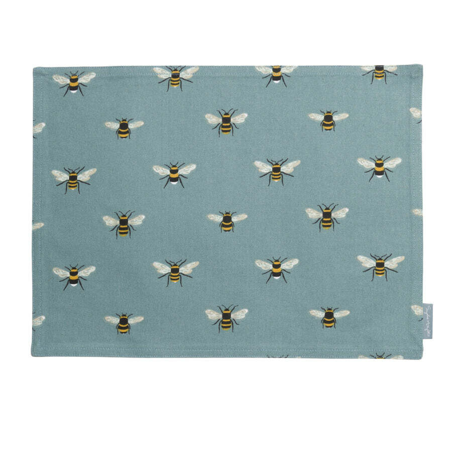 Bee Placemat Teal