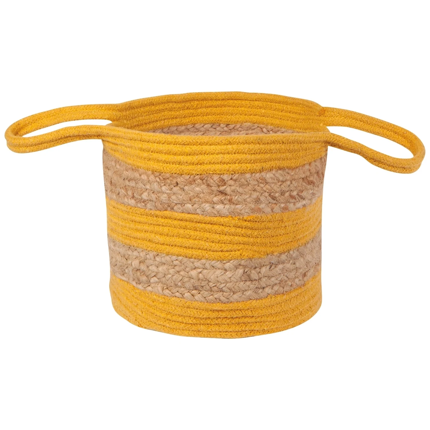 Basket Jute Sm Tier Ochre
