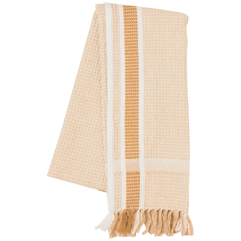 Towel Soft Waffle Ochre