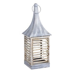 Plant Steeple Top Shutter Lantern