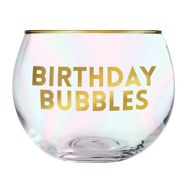 Bar Roly Poly Glass Bday Bubbles