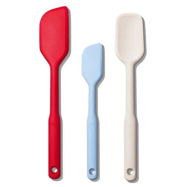 3Pc Silicone Spatula Set