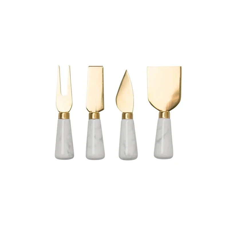 Cassie Marble Cheese Knives Set 4