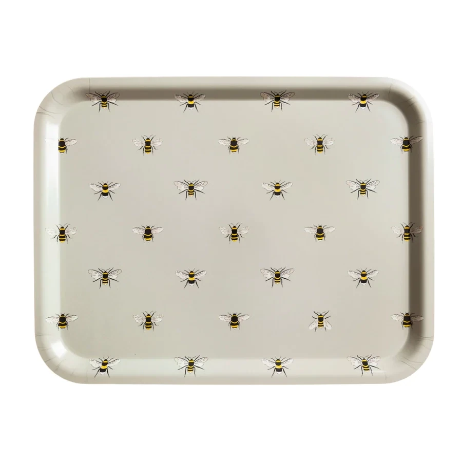 Bee Printed Tray Large
