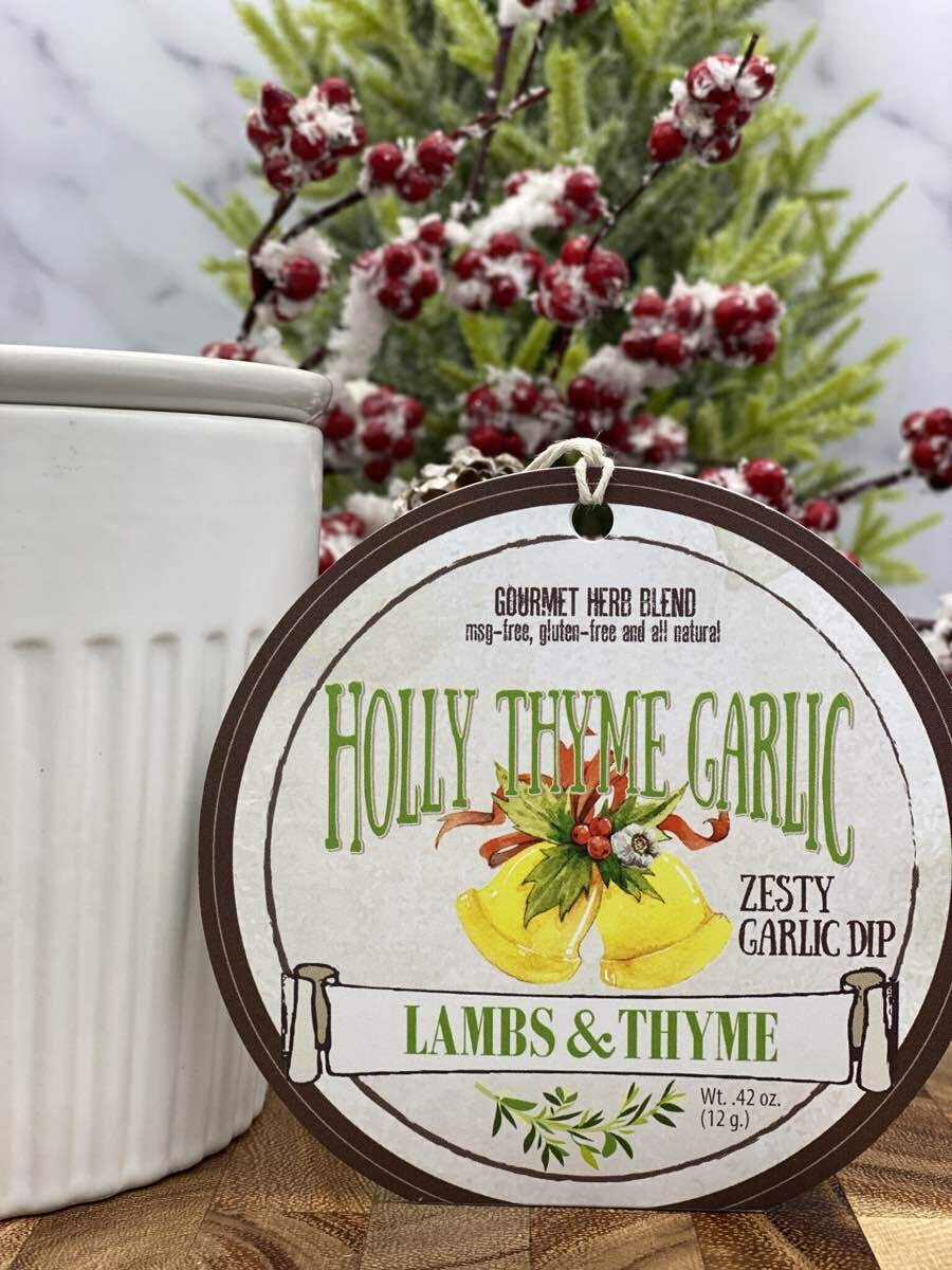 Xmas Dip Holly Thyme Garlic