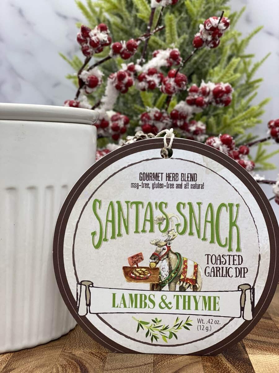 Xmas Dip Santa's Snack Toasted Garlic