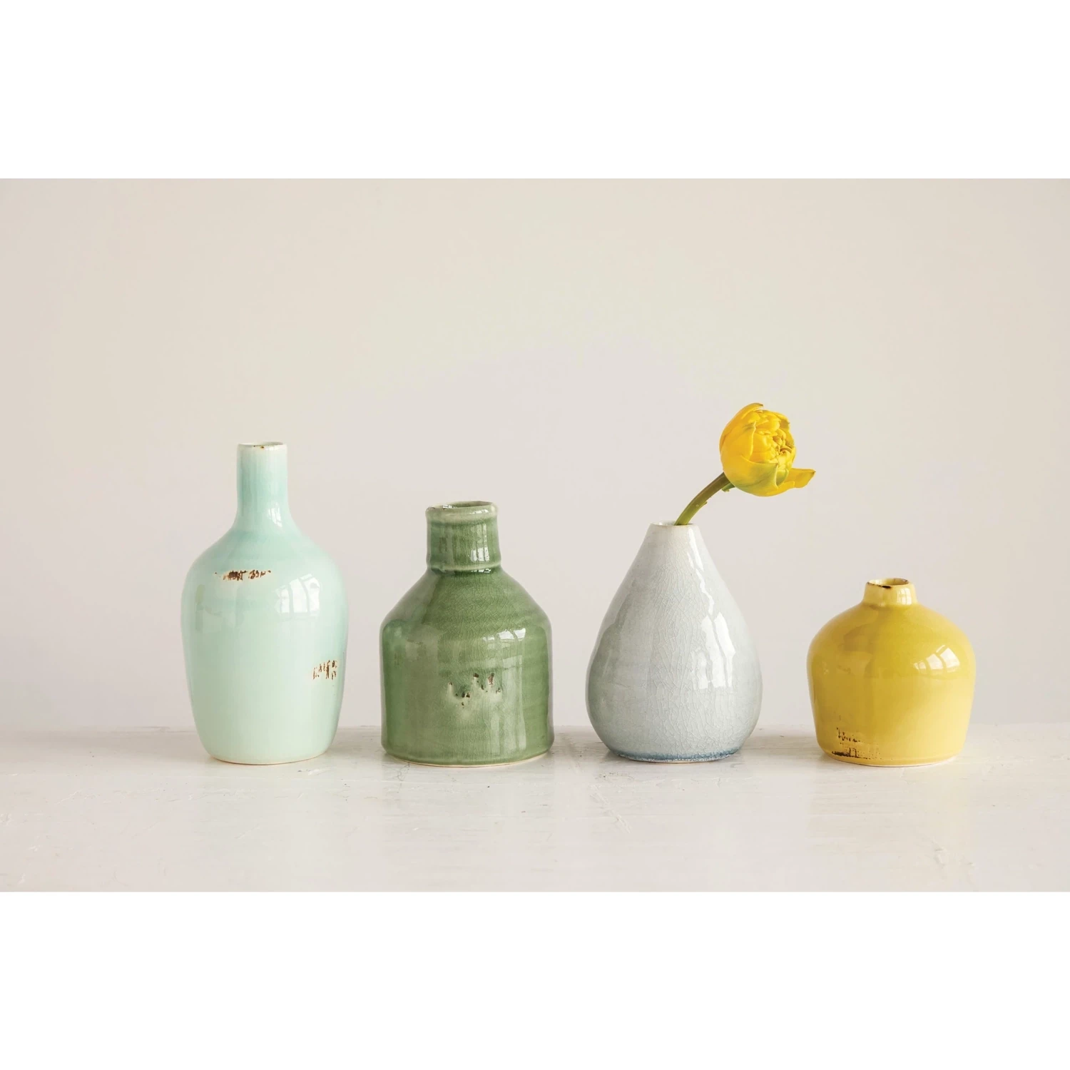 Vase Terracotta Mustard