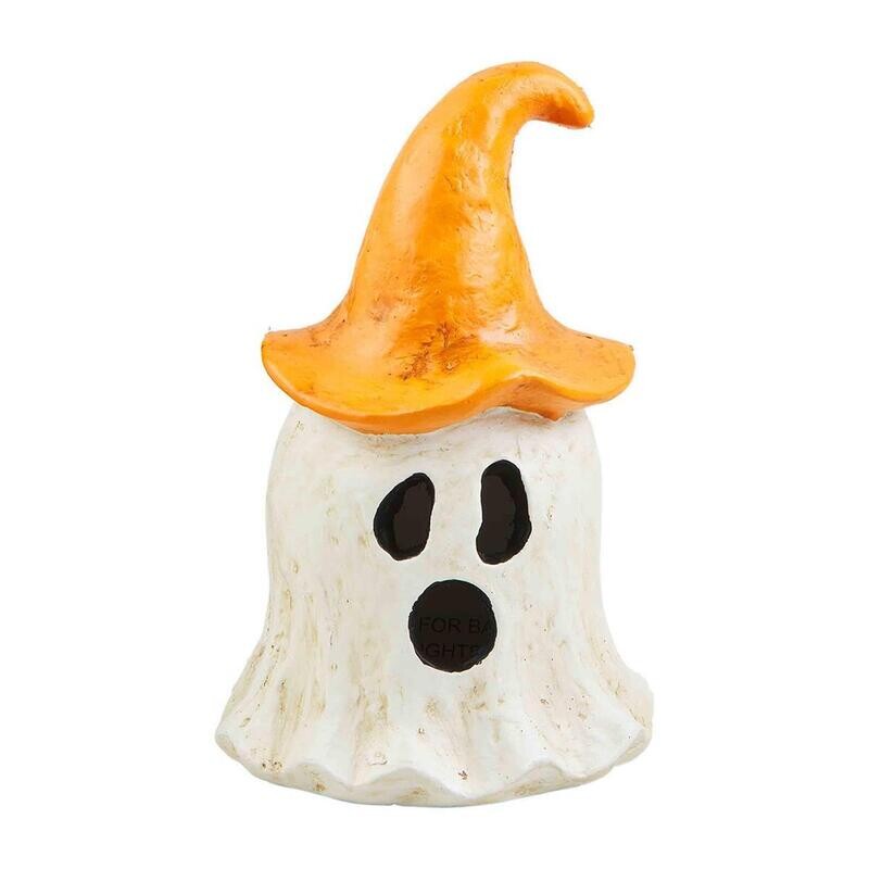 Fall HWN Lantern Ghost W Orange Hat