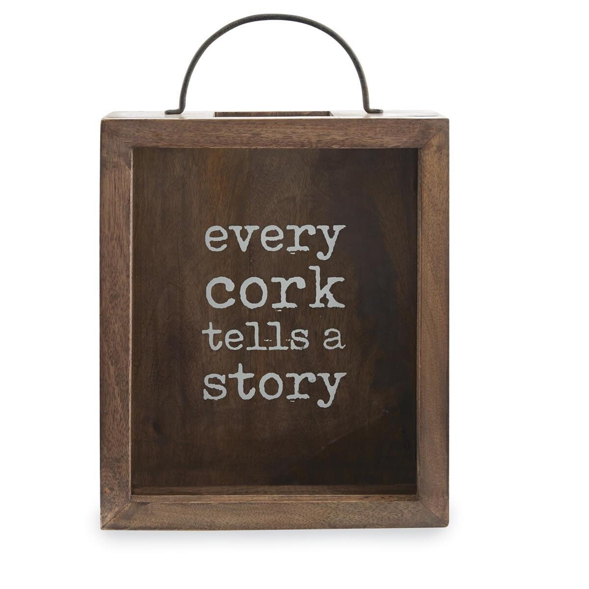Bar Every Cork Tells A Story Display Box