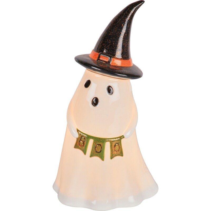 Fall HWN Figurine Boo Ghost Witch