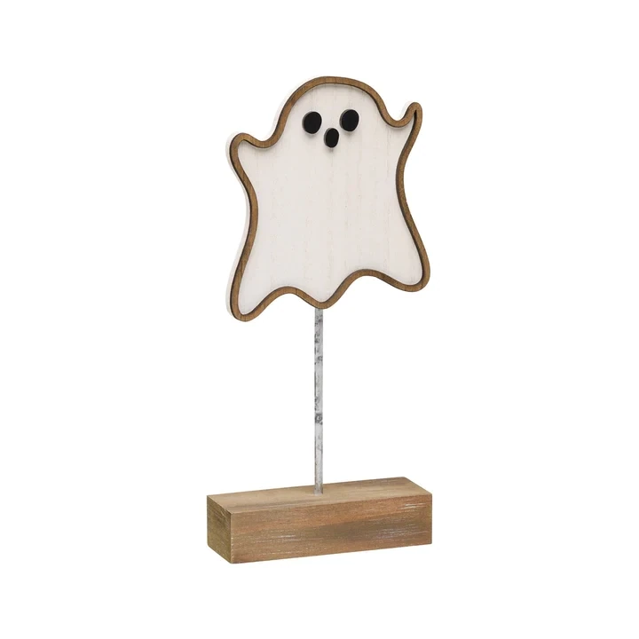 Fall HWN Ghost On A Base Small