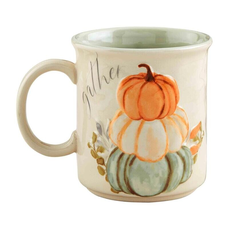 Fall Mug Gather Pumpkin