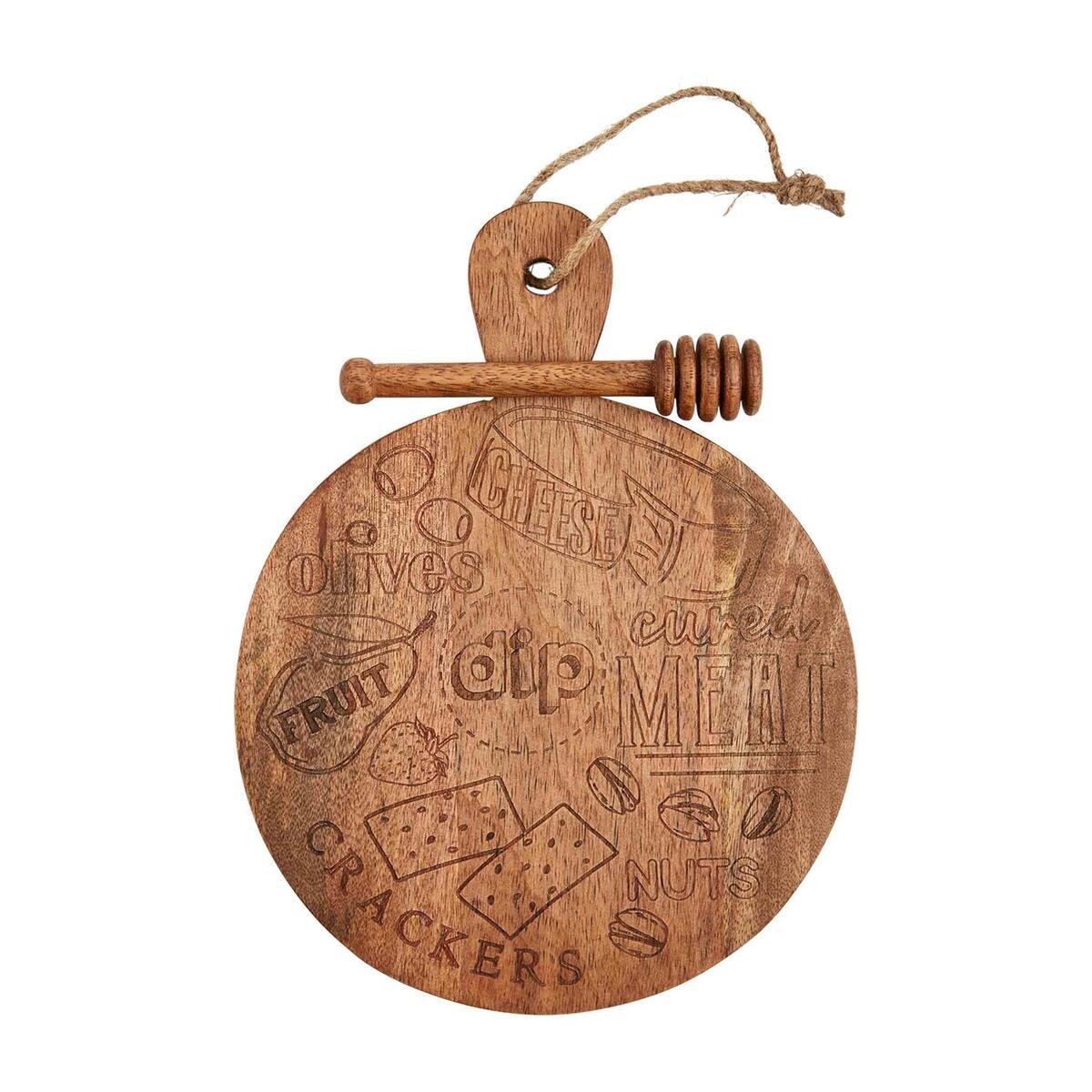 Board Round Mini Charcuterie Board Set