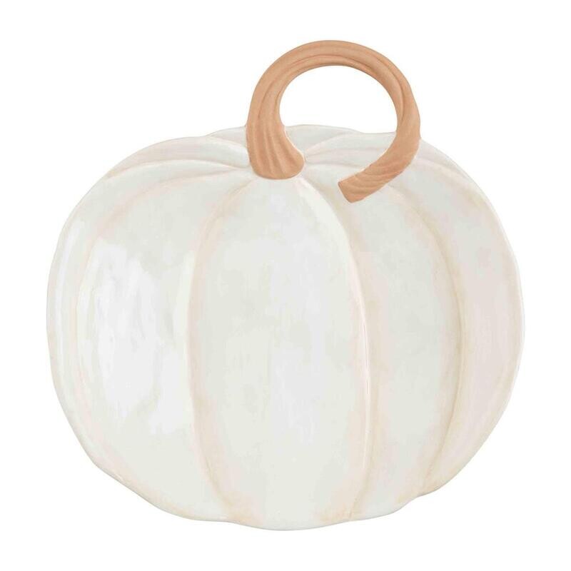 Fall Bowl White Pumpkin