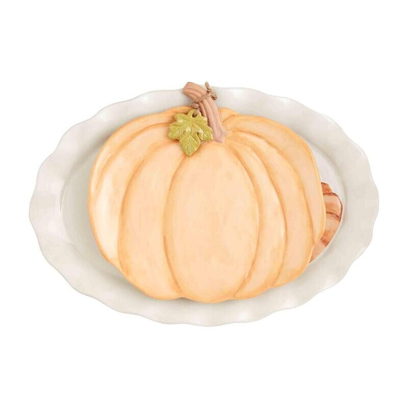 Fall Platter Gather Pumpkin