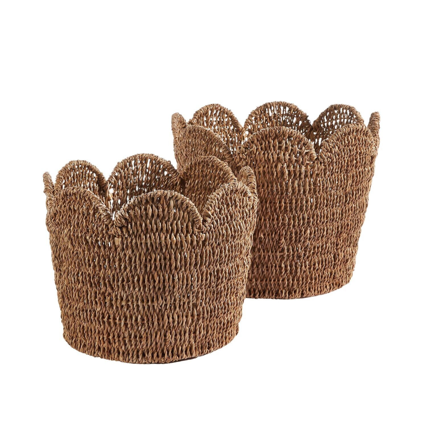 Basket Scalloped Sm