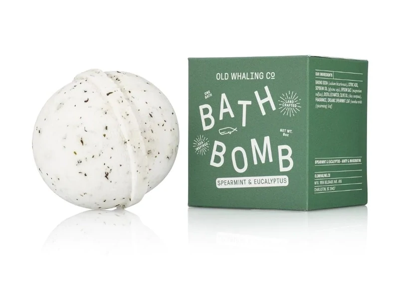 Bath Bomb Spearmint & Eucalyptus