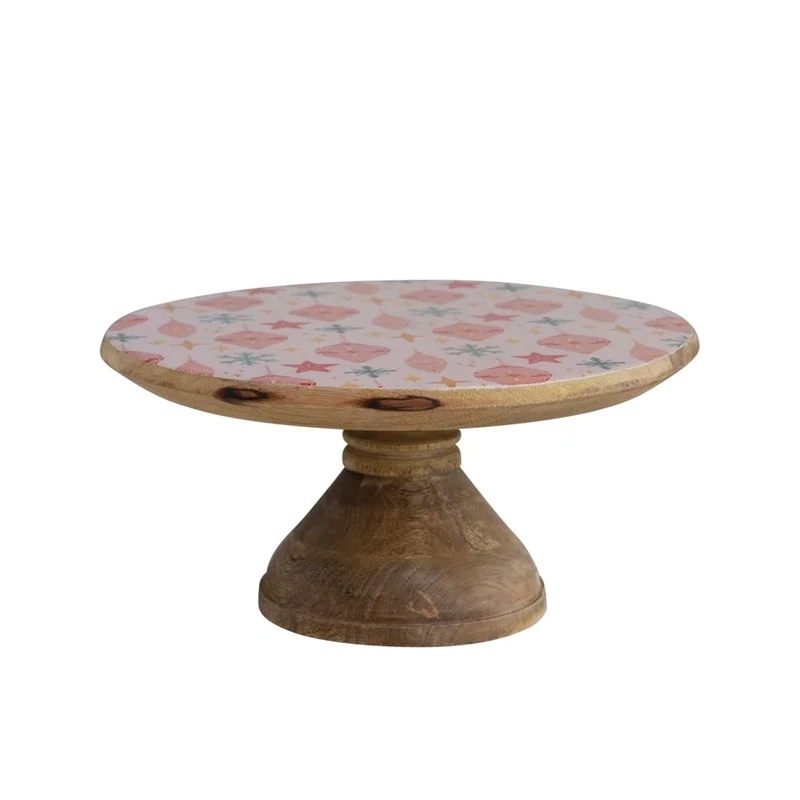Xmas Cake Stand Multi Color Pattern