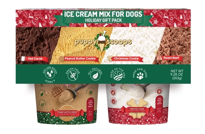 Xmas Pet Ice Cream Holiday Gift Pack