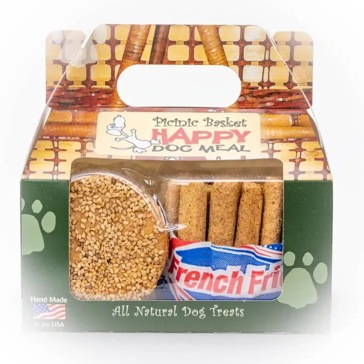 Pet Happy Dog Meal Picnic Basket