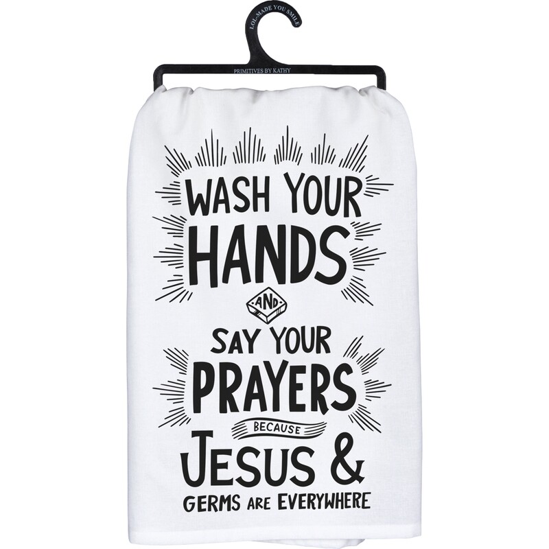 Towel Jesus & Germs