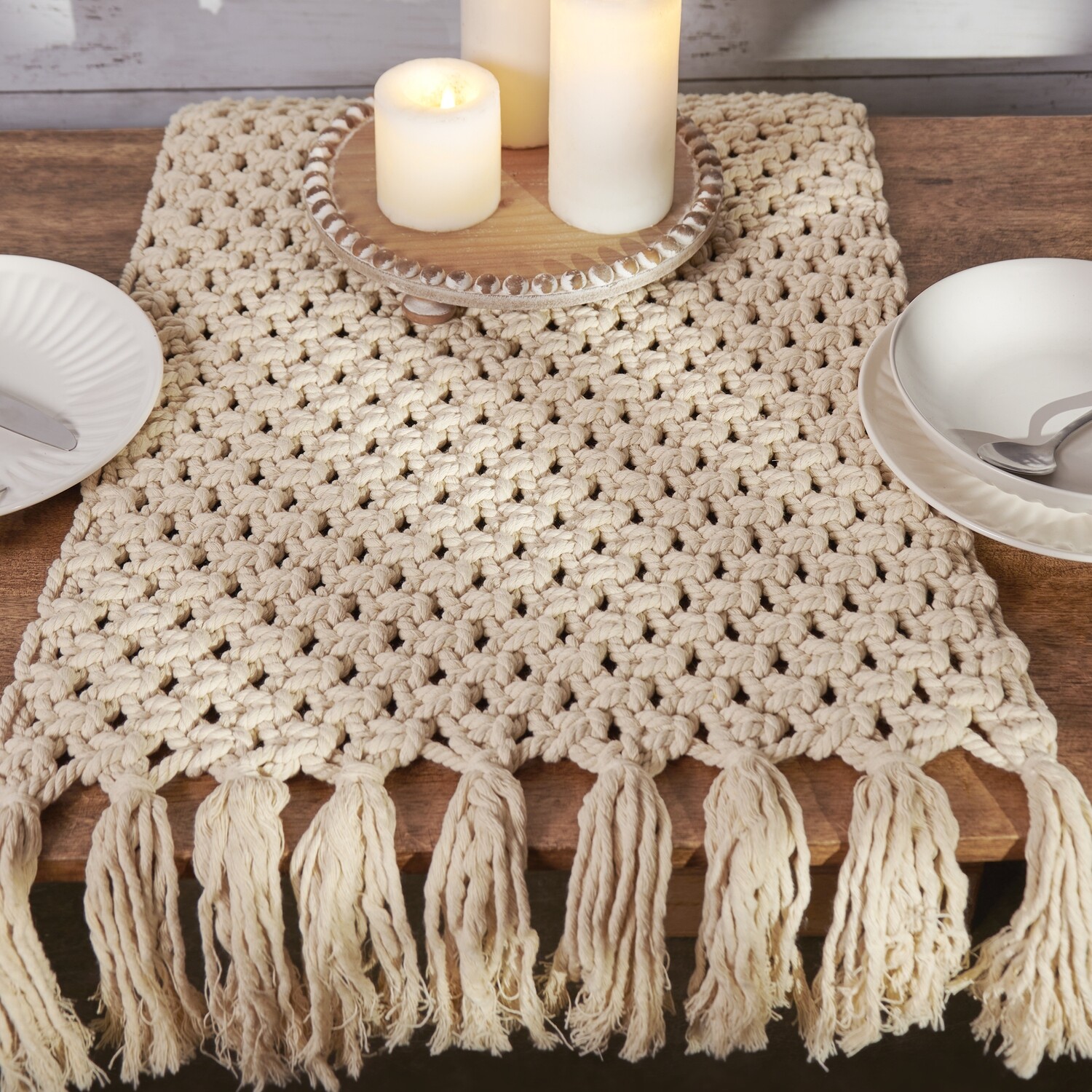 Table Runner Macrame