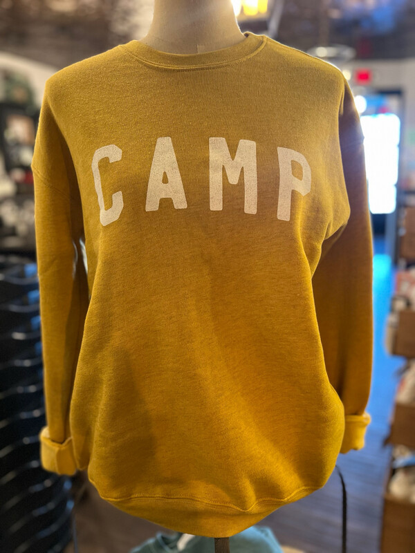 Crewneck Camp | Mustard Yellow
