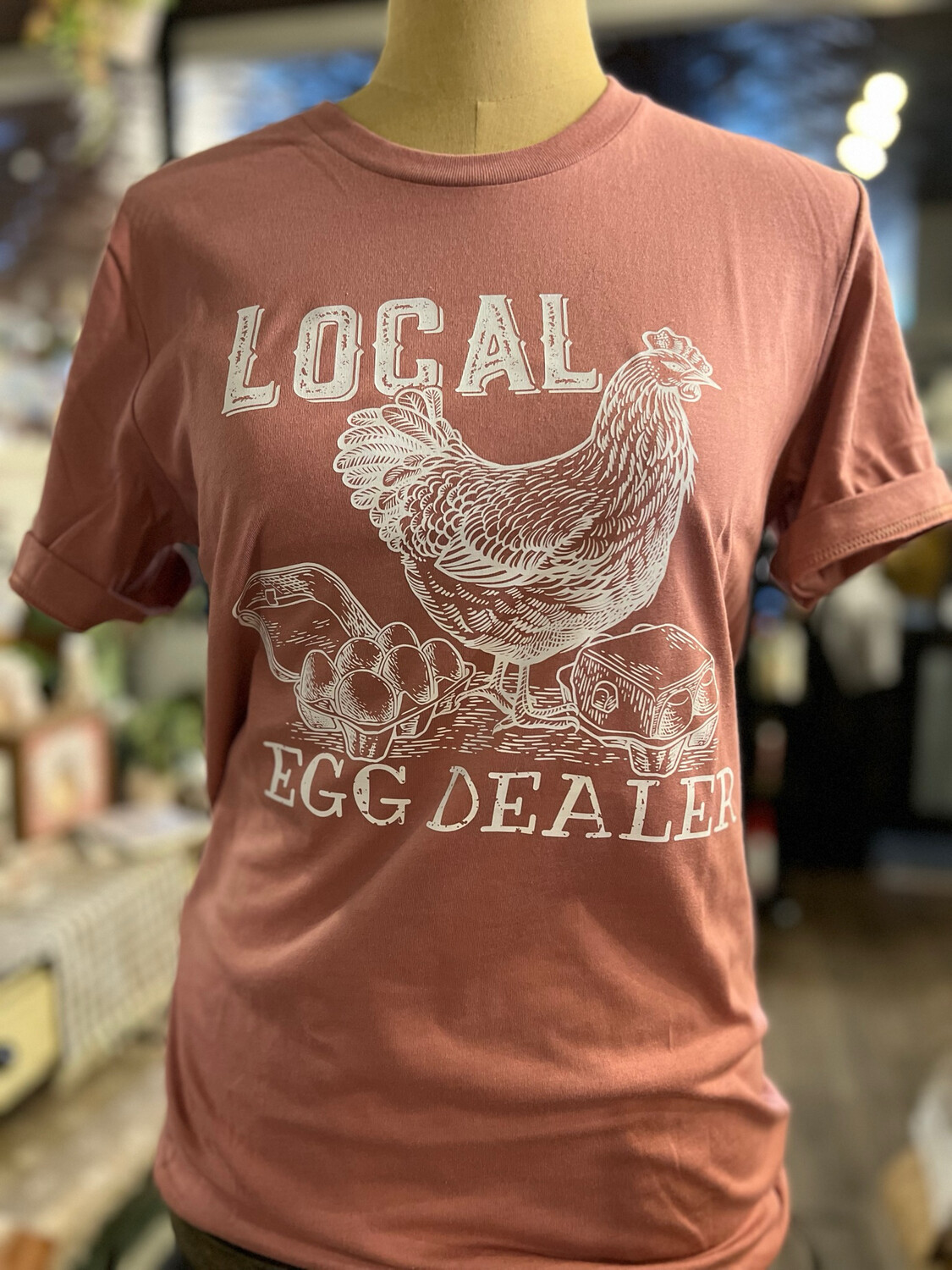 Tee Local Egg Dealer, Size: X-Large
