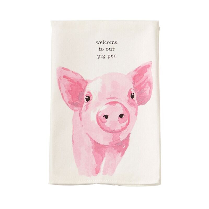 Farm Towel Pig
