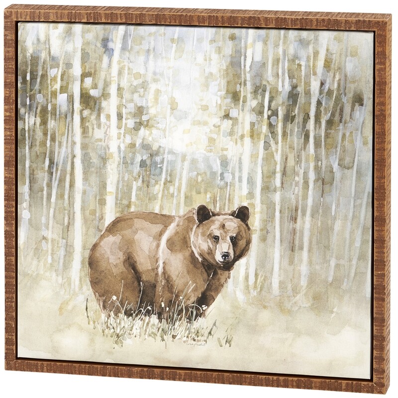 Wall Art Canvas Bear