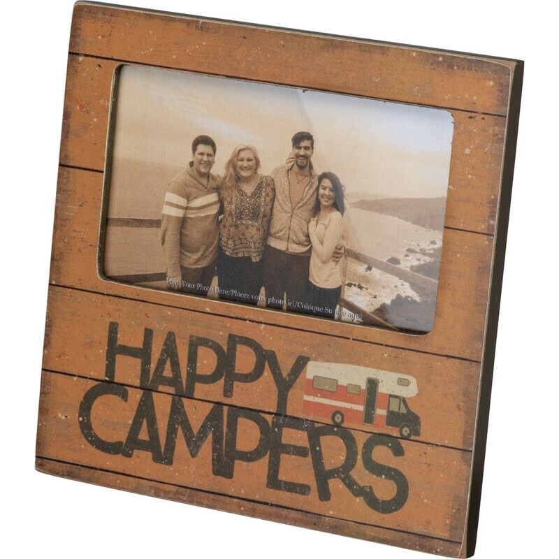 Camp Photo Frame Happy Camper