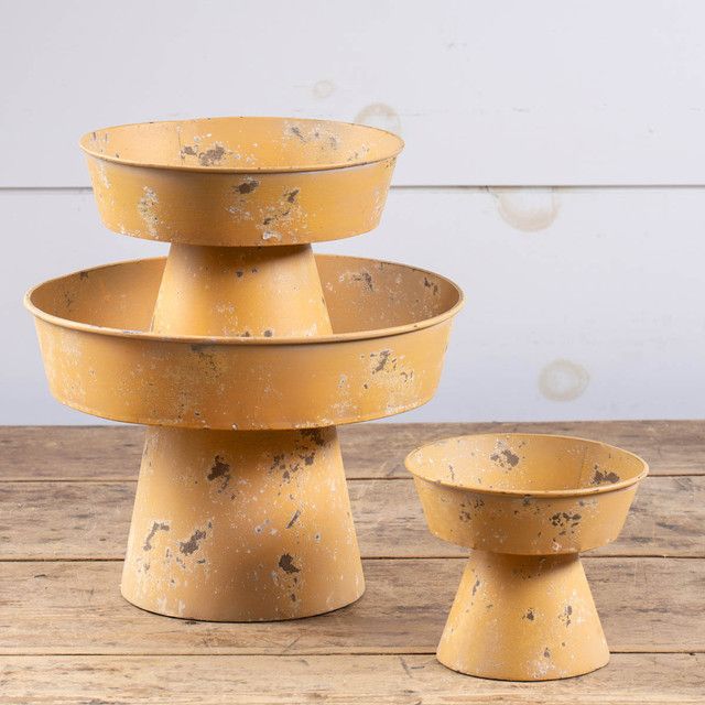 Mustard Stacking Compote Medium