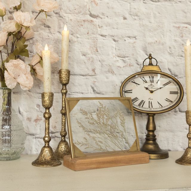 9.75" Pressed Flower Tabletop Frame