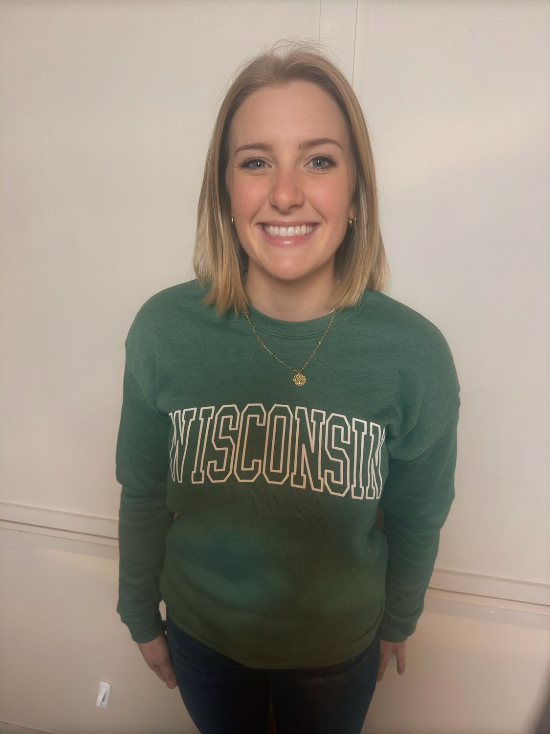 Crewneck Wisconsin Puff | Heather Forest