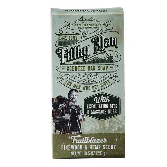 Bar Soap Filthy Man Pinewood & Hemp Seed