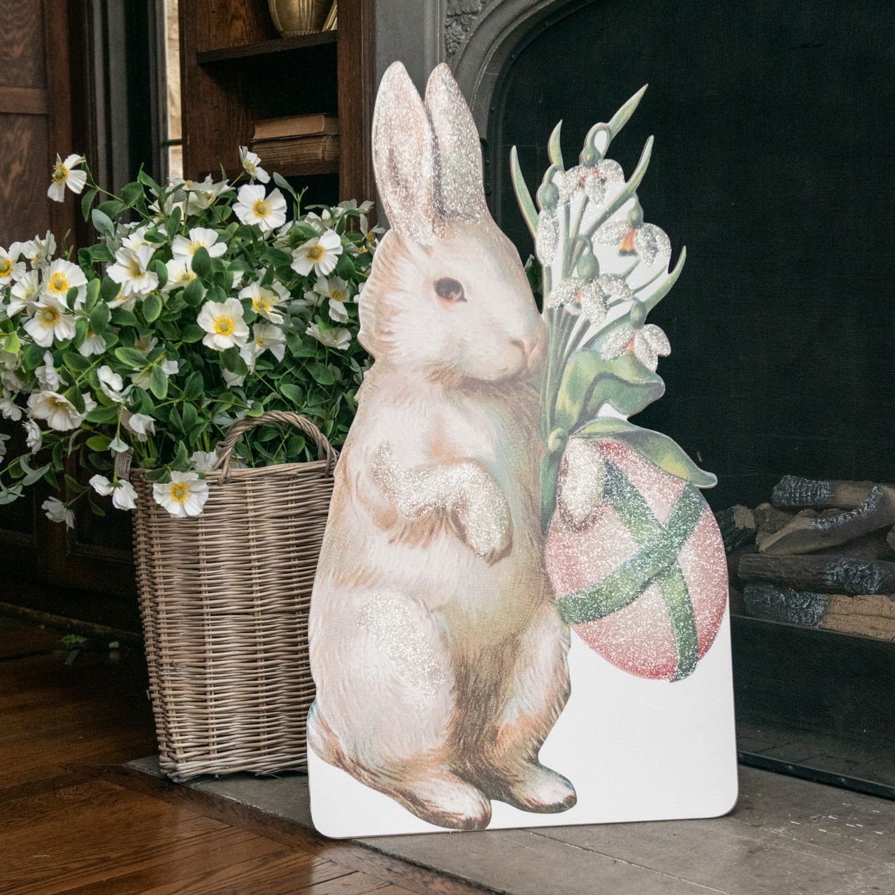 36" Bunny With Bouquet Dummy Board