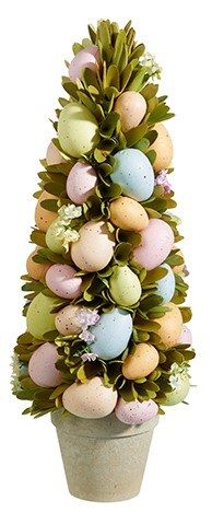 Potted Egg Topiary Sm