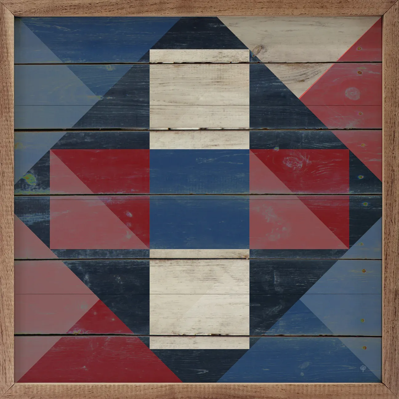 Sign Quilt American Flag 4x4