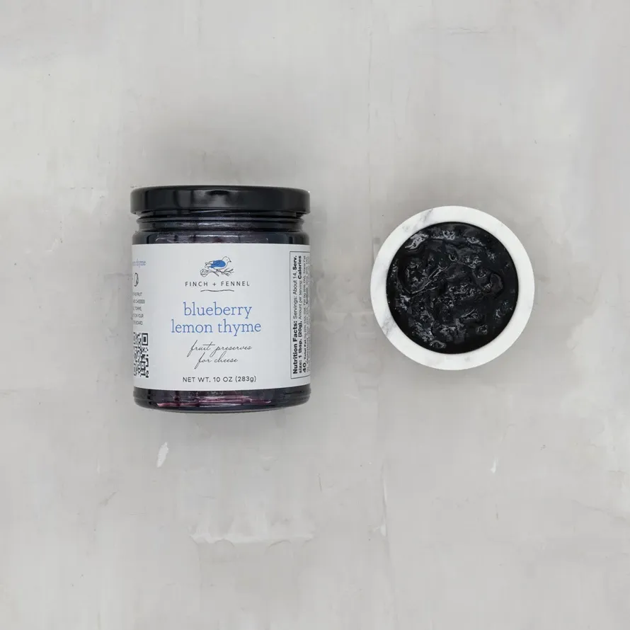 Blueberry Lemon Thyme Preserves