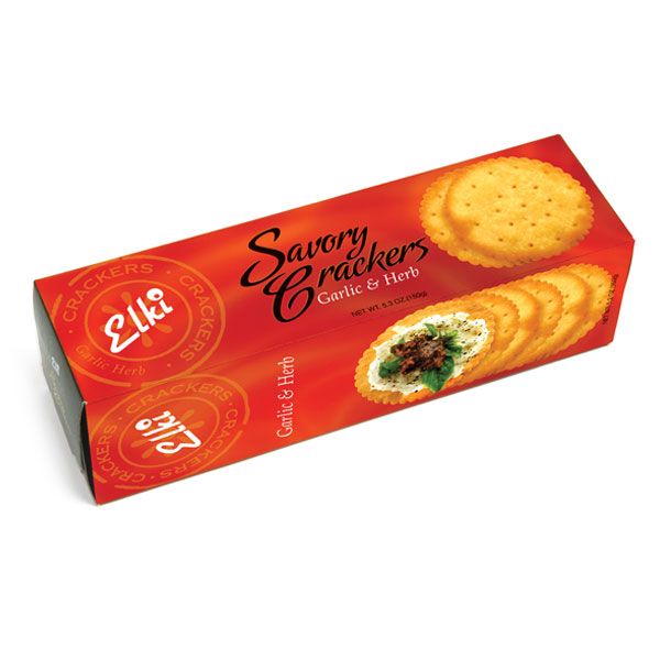 Crackers Garlic Herb