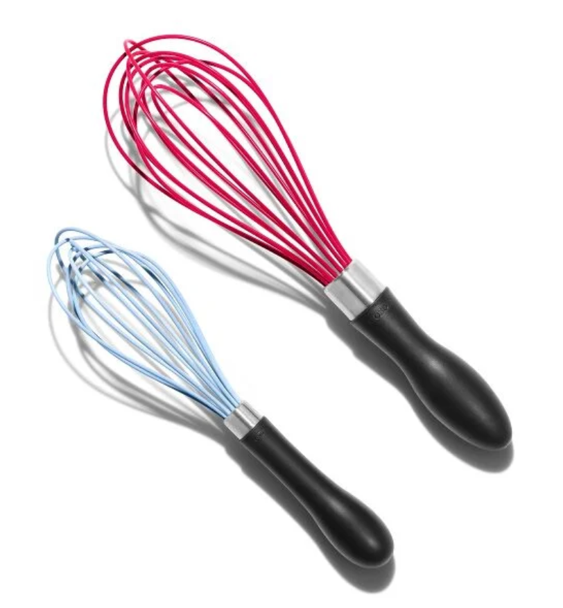 2 Pc Silicone Whisk Set