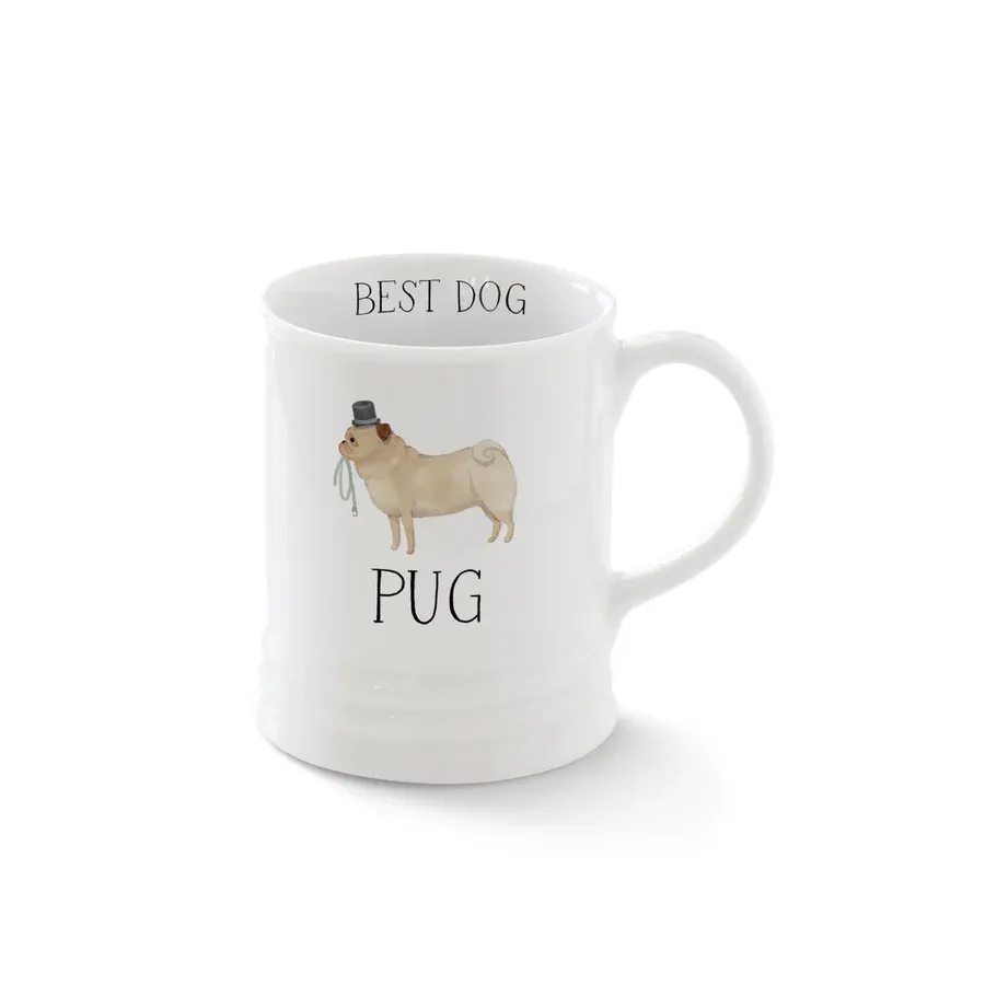 Pet Pug Georgia Mug
